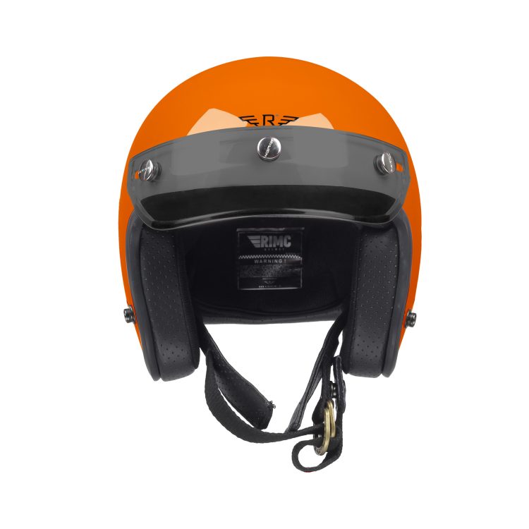 Kids Helmet Doja Orange Glossy - Gambar 12