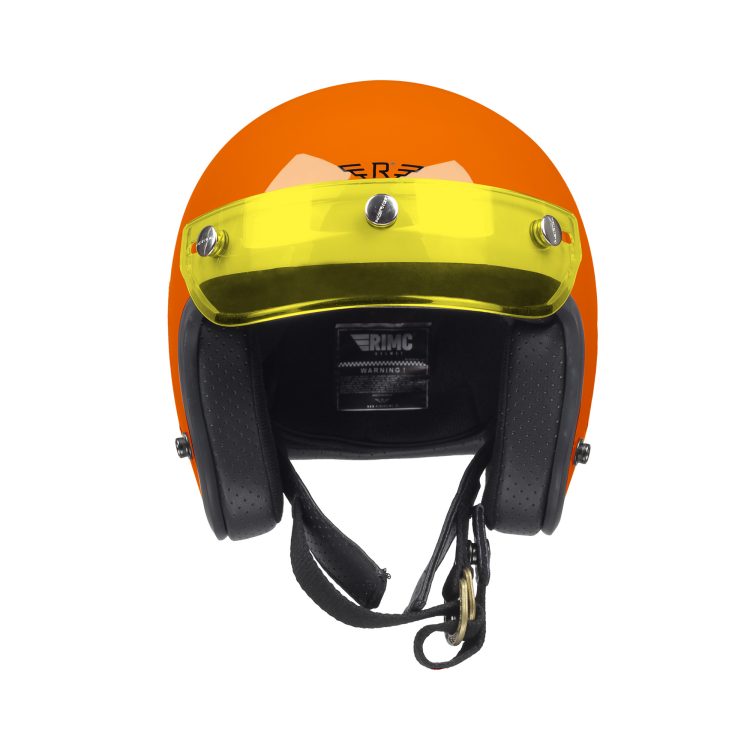 Kids Helmet Doja Orange Glossy - Gambar 10