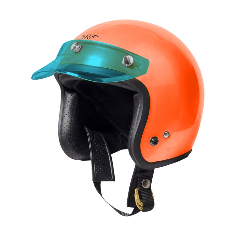 Kids Helmet Doja Orange Glossy - Gambar 6