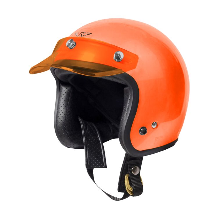 Kids Helmet Doja Orange Glossy - Gambar 7