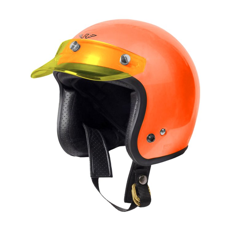 Kids Helmet Doja Orange Glossy - Gambar 2