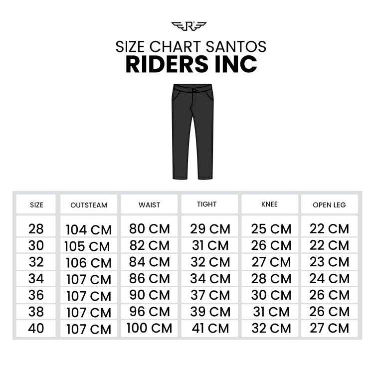 RIMC Workpants Santos Black - Gambar 6