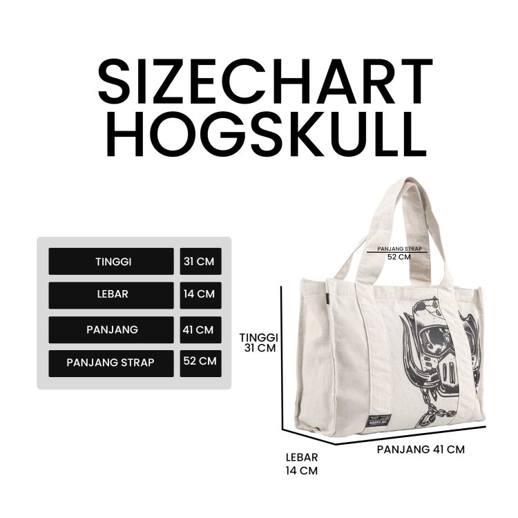 RIMC Totebag Hogskull - Gambar 2