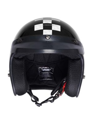 RIMC Helm Checkered Black Glossy