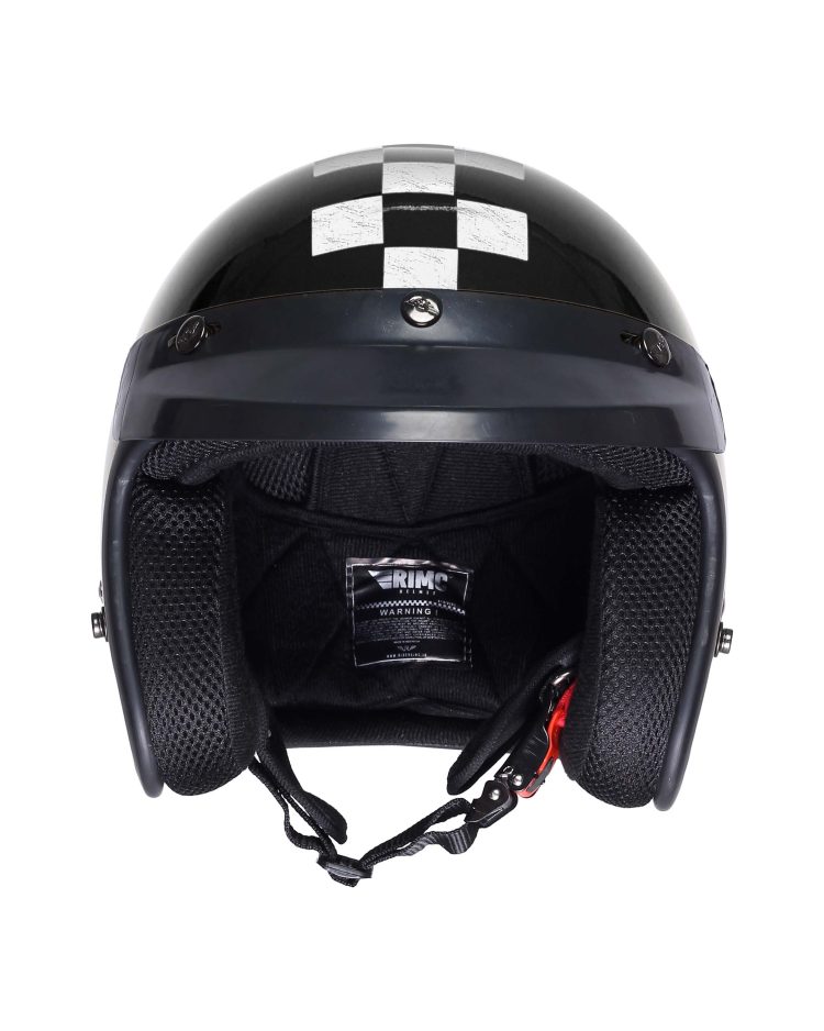RIMC Helm Checkered Black Glossy