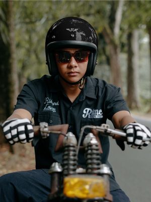 RIMC Helm Doja Black Glossy - Image 6