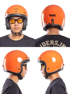 RIMC Helm Doja Orange Glossy - Image 5