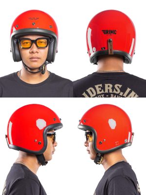 RIMC Helm Doja Red Glossy - Image 5
