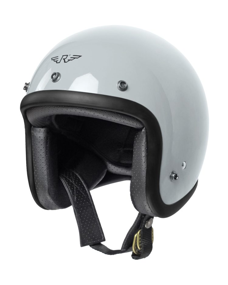 RIMC Helm Doja Silver Glossy