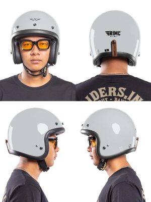 RIMC Helm Doja Silver Glossy - Image 5