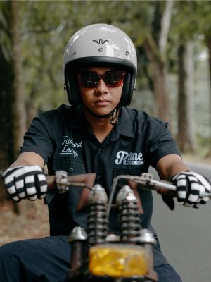 RIMC Helm Doja Silver Glossy - Image 6