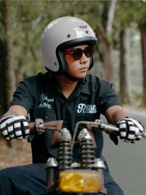 RIMC Helm Doja Silver Glossy - Image 7