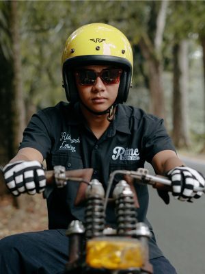 RIMC Helm Doja Yellow Glossy - Image 6