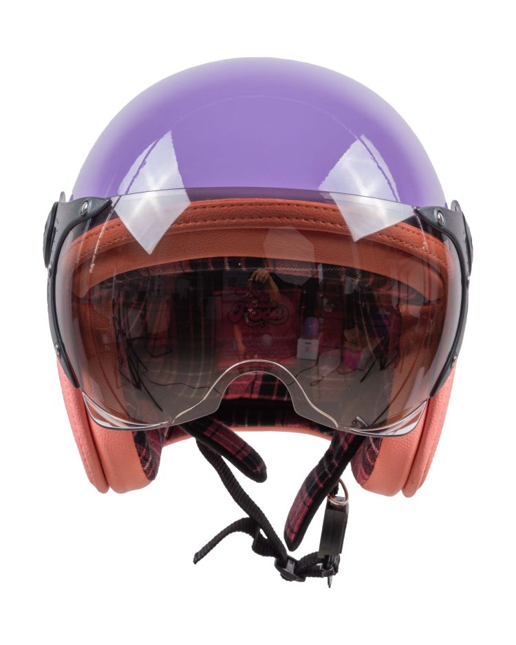 RIMC Helm Rosa Pilot Purple Pastel