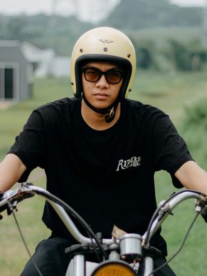 RIMC Slim Helmet 500Tx Beige Glossy - Image 6