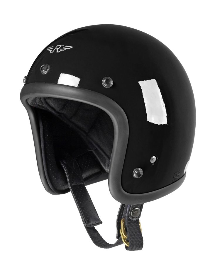 RIMC Slim Helmet 500-Tx Black Glossy