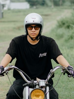 RIMC Slim Helmet 500Tx Silver Glossy - Image 6